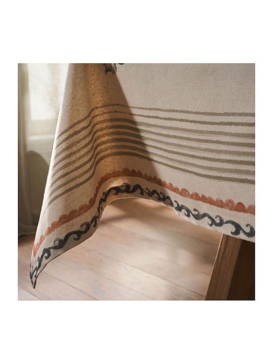 Gofis Home Tischtuch Leinen 236 135x135cm