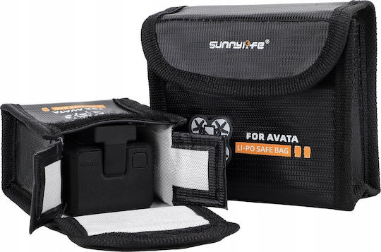 Sunnylife Θήκη Μεταφοράς Μπαταρίας Μαύρη για DJI Avata