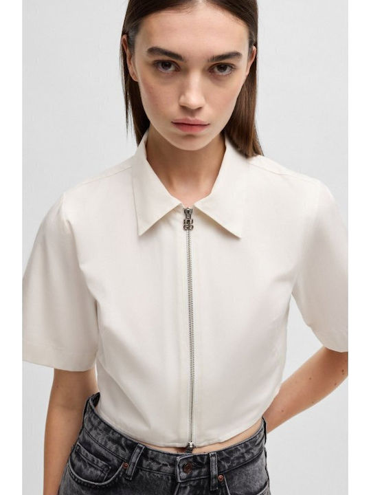 Evianne Women's Long Sleeve Shirt White