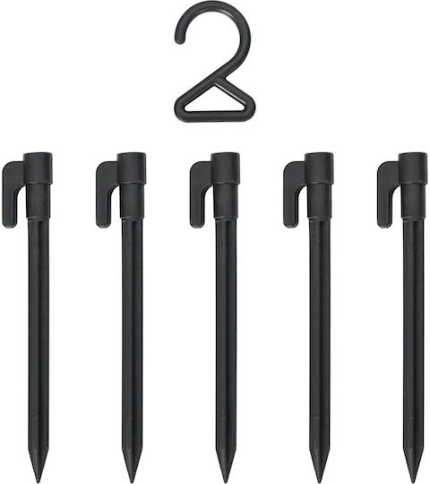 Vidaxl Spider 2 Pcs Black White 200 Cm Polyester