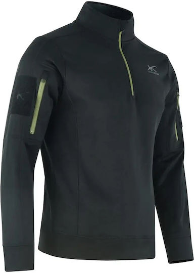 Bluza Konustex Reflexo Black Tactical Neagră