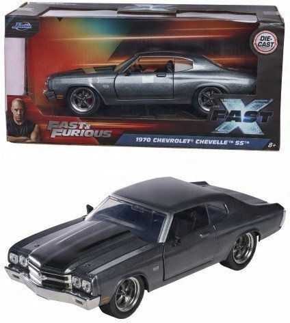 Fast & Furious Diecast Model 1/24 1970 Chevrolet