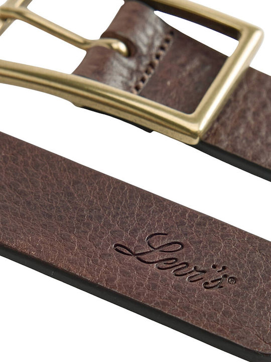 Leather Women's Belt Brown
