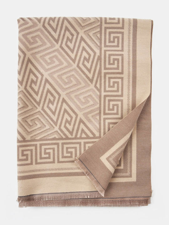 Women's Knitted Scarf Beige