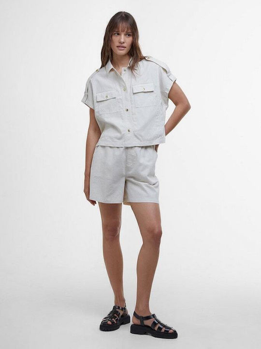 Women's Short Sleeve Shirt Gray