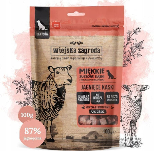 Wiejska Zagroda Λιχουδιά Σκύλου με Αρνί 100gr