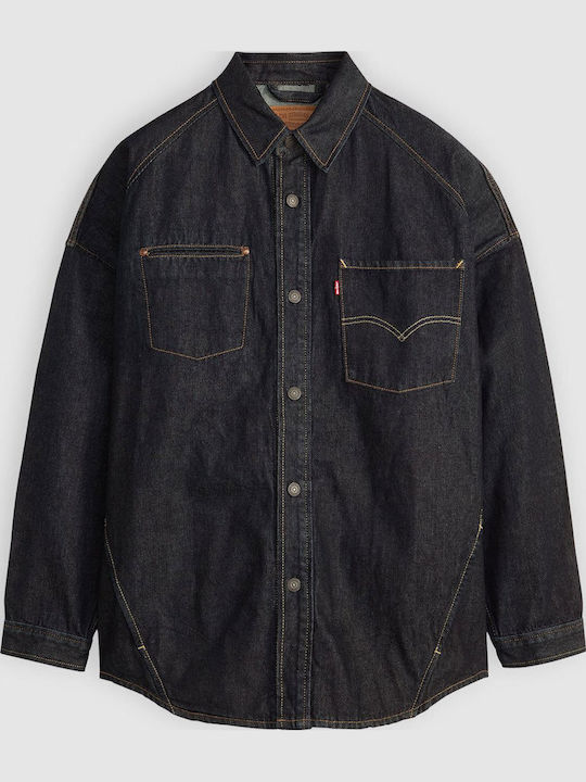 Μπουφάν Unwashed Denim