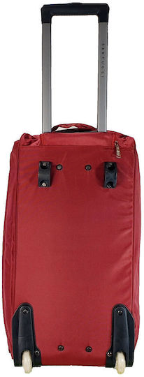 Bartuggi 718-001 Sack Voyage 68lt Red with Wheels Fabric L58xW31xH38cm