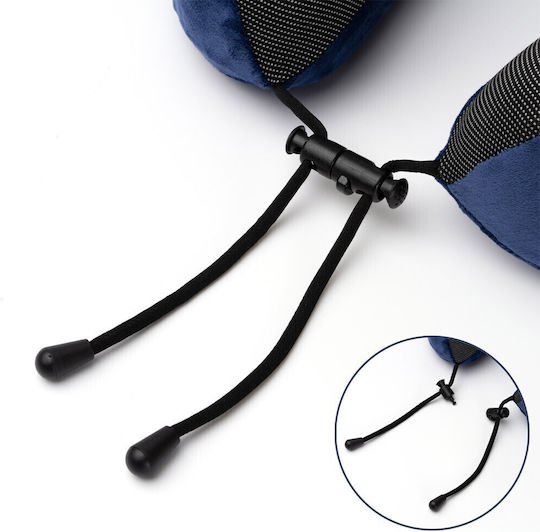 Next Memory Foam Travel Pillow Black