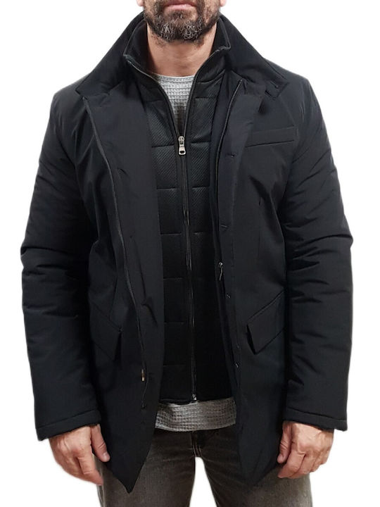 Geacă Puffer Neagră