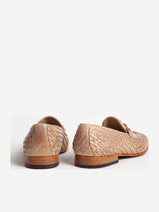 Mocasini barbati in Bej Culori