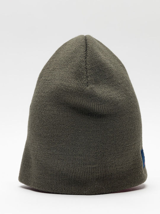 Beanie Unisex Beanie Gestrickt in Khaki Farbe
