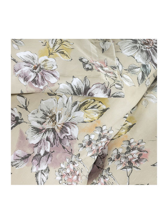 Palamaiki Duvet Cover Set Cotton Satin Queen with 2 Pillowcases 230x250 Ivy Ivy