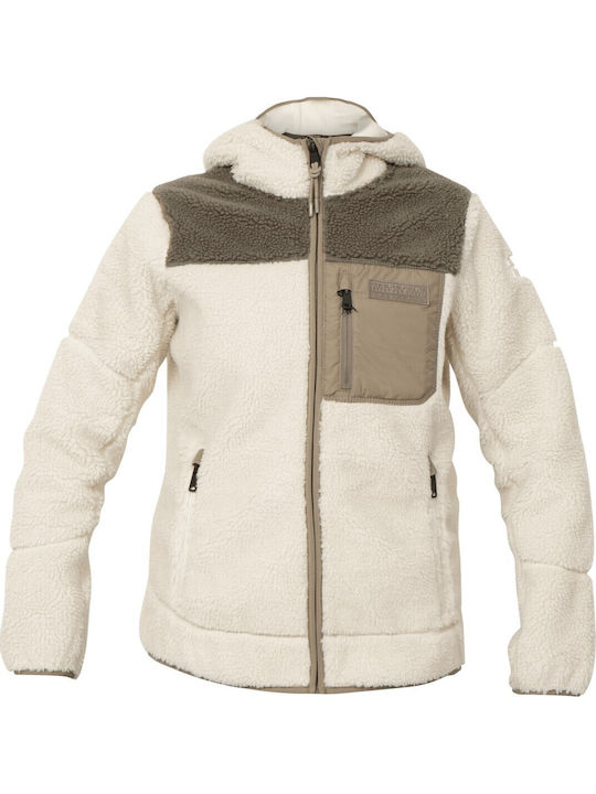 Yupik Og Women's Short Lifestyle Jacket for Winter Beige