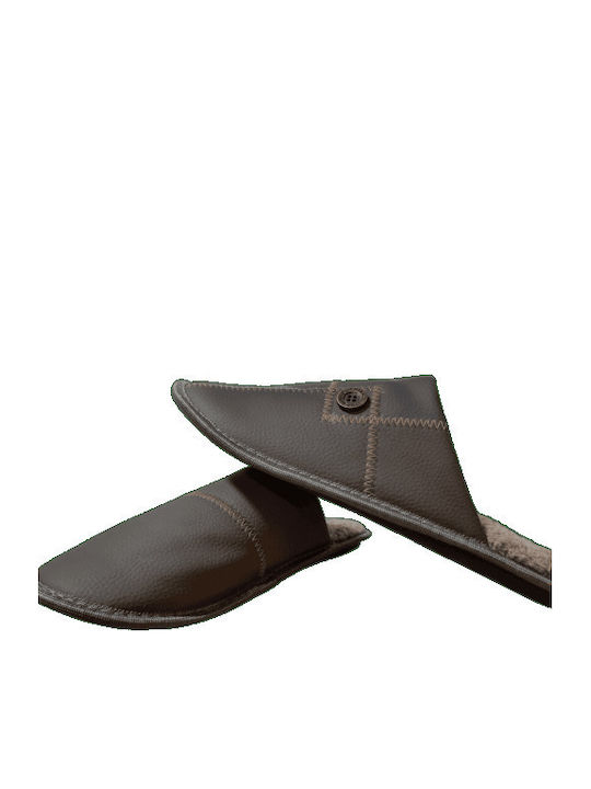 Men's Slipper Brown