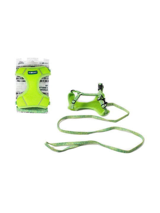 Fc Nylon Deluxe Σετ Σαμαρακι & Οδηγος Μικροσωμα Σκυλια 1x35-40cm 120cm Λαχανι-λευκο 1x35-40cm 120cm Fc Nylon Deluxe Σετ Σαμαρακι & Οδηγος Μικροσωμα Σκυλια 1x35-40cm 120cm Λαχανι-λευκο 1x35-40cm 120cm