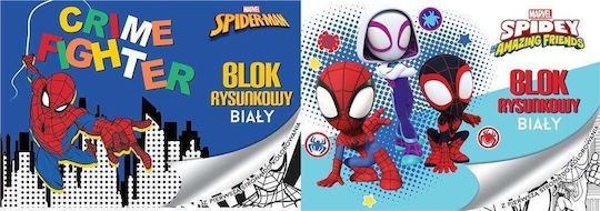 Spiderman Μπλοκ Ζωγραφικής A4 21x29.7cm