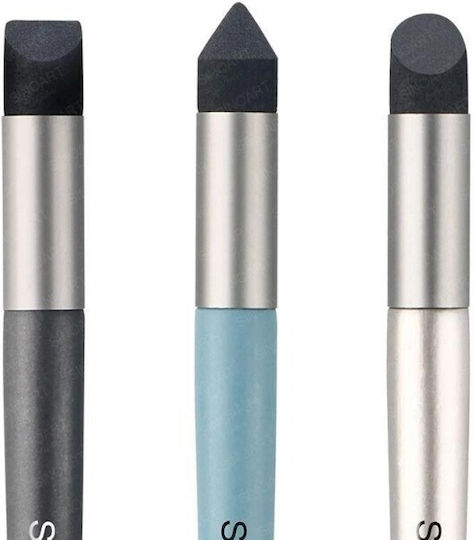 Sinoart Set mit 3 Silikonpinseln