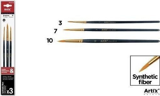 Artix Malpinsel-Set No3 3Stück PP393-02