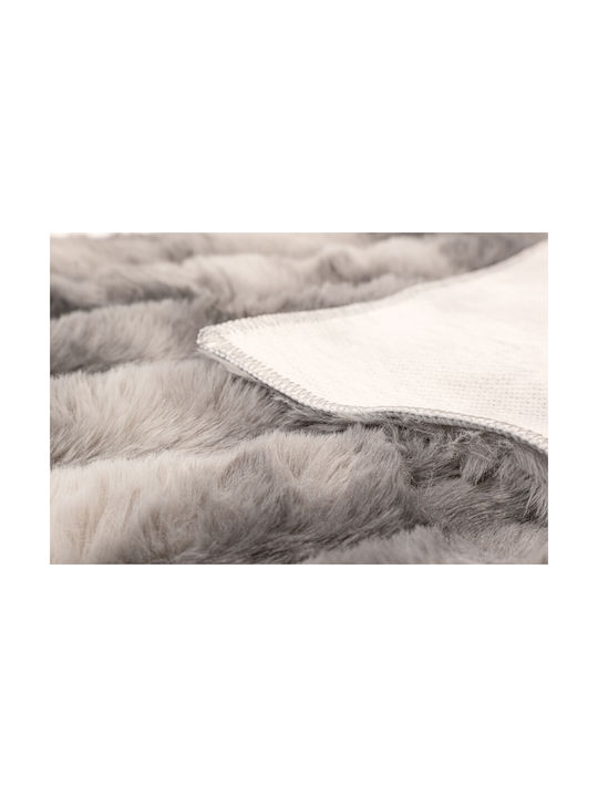 Mc Decor Σετ Μοντέρνα Χαλιά Κρεβατοκάμαρας Grey MCD.KSX.RABBIT GREY 3τμχ