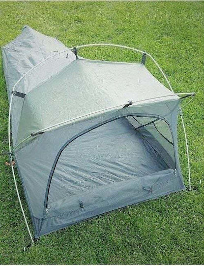 Rockland Soloist Plus Camping Tent Mountaineering Green 3 Seasons for 1 Person Waterproof 230x90x70cm