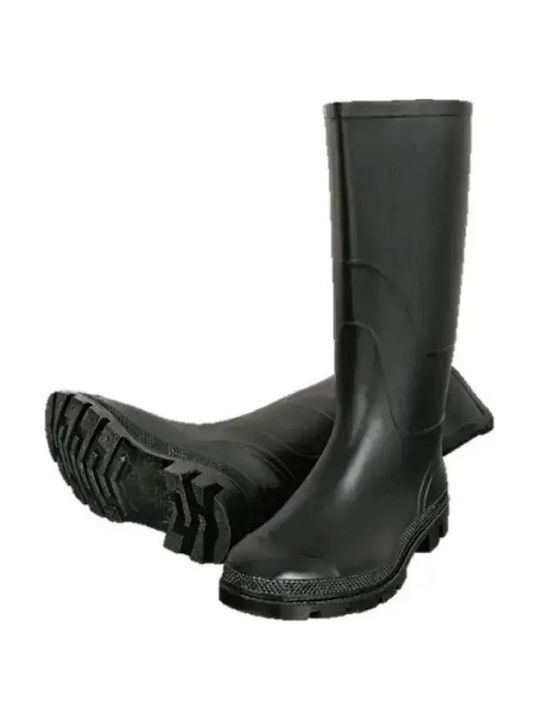 Tronchetto Italienischer Kurzer Schwarzer Arbeitssicherheitsgummistiefel Größe 39