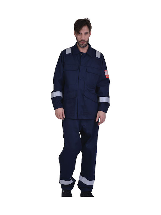 Ergo Pantaloni de Lucru Albastru