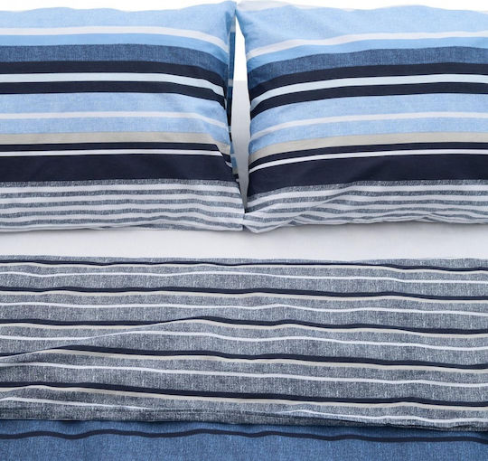 Heinner Set Cearșafuri Semi-Dublu 180x200cm. Azul 4buc