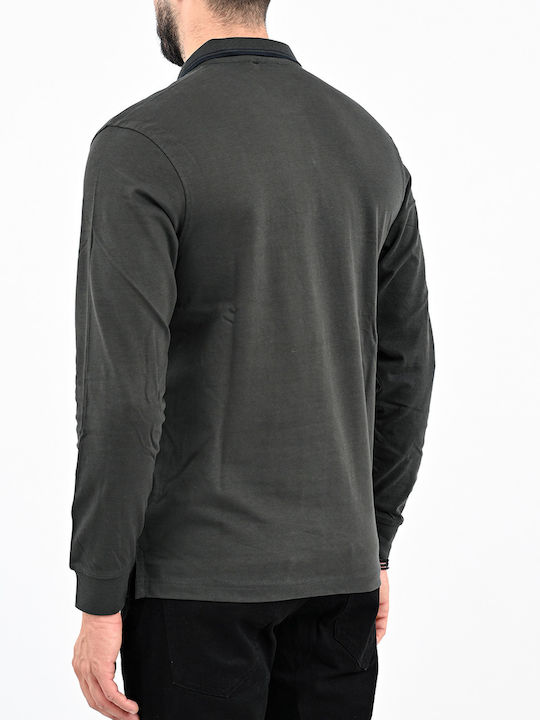 Polo Μπλούζα Μακρυμάνικη Dark Olive Green