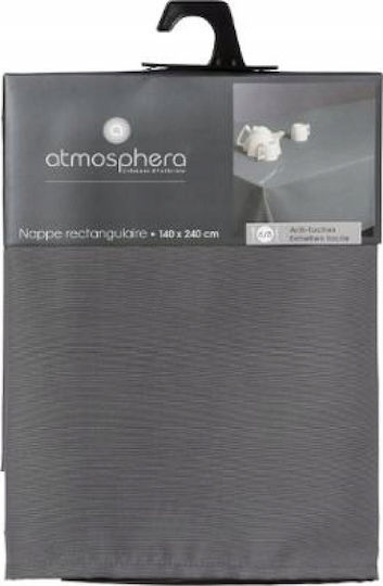 Atmosphera Τραπεζομάντηλο Ανθρακί 140x240εκ.