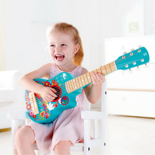 Hape Дървена Китара