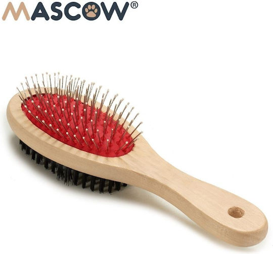 Mascow Brush for Misc Hair Lengths Double Sided for Hair Removal