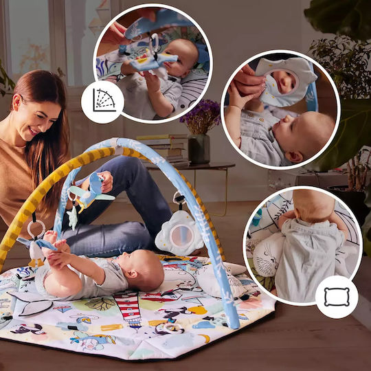 Kinderkraft Sea Covoraș De Joc De Activități Pentru Nou-Născuți