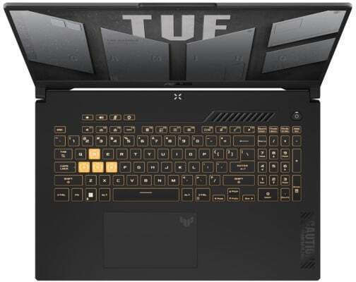 Asus TUF Gaming F17 17.3" IPS FHD+ 144Hz (Nucleu 5-210H/16GB/512GB SSD/GeForce RTX 3050/No OS) Mecha Gray (Tastatură US)