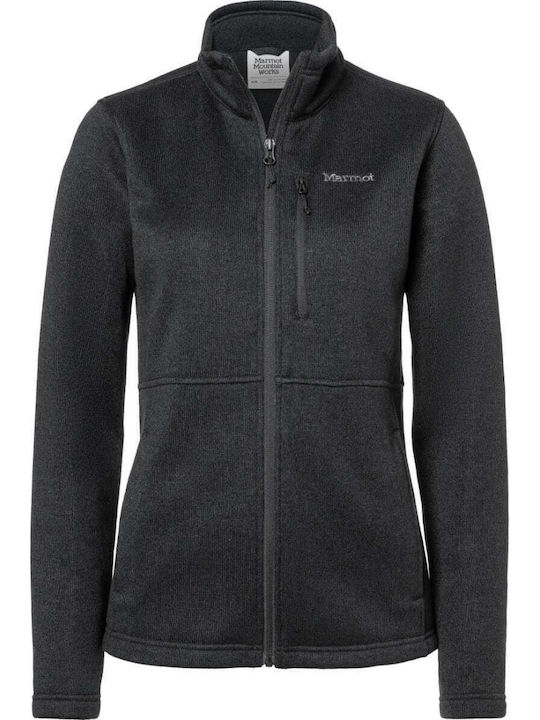 Women's Short Puffer Jacket for Winter Black.