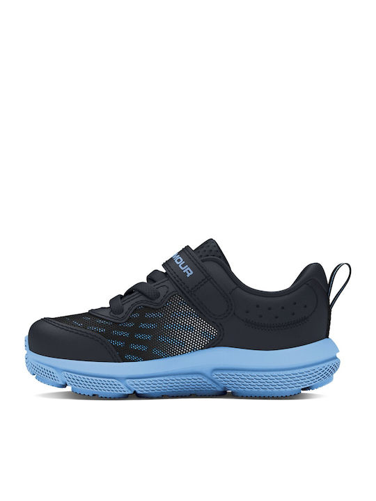 Assert 10 Kids Sports Shoes Running with Hoop & Loop Closure Black