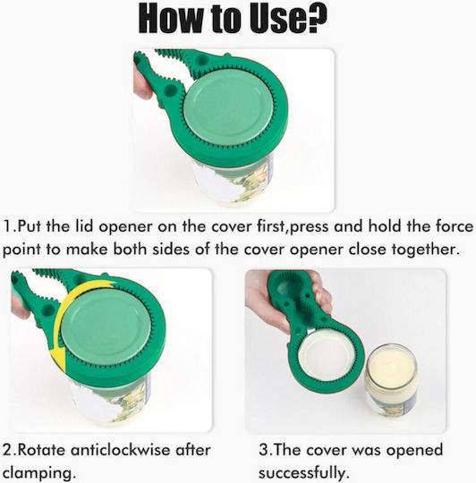 Uncle George Plastic Can Opener for Jars