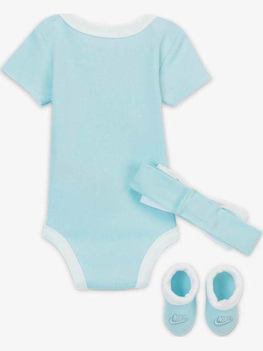 Nike Baby-Body Hellblaue Nike Baby-Body Hellblaue