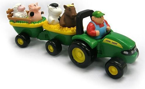 Tomy Deere Traktor Kleintransporter
