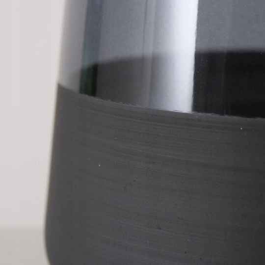 Boltze Glass Water / Cocktail/Drinking made of Glass in Black Color 380ml