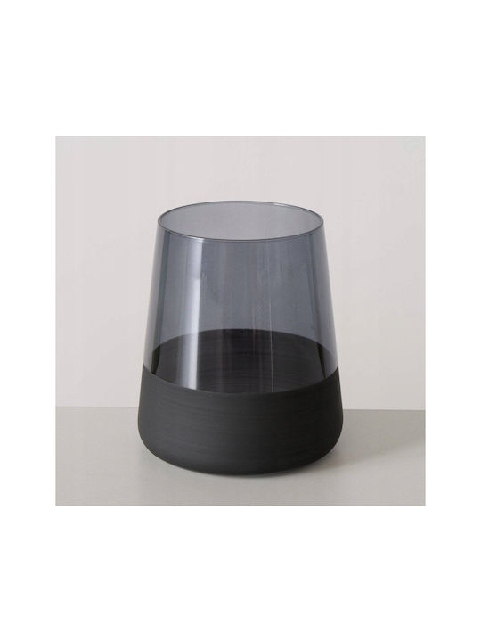 Boltze Glass Water / Cocktail/Drinking made of Glass in Black Color 380ml
