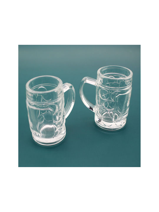 Winkee Set of Glasses Shooters / Beer, μπίρας made of Glass 50ml 4pcs