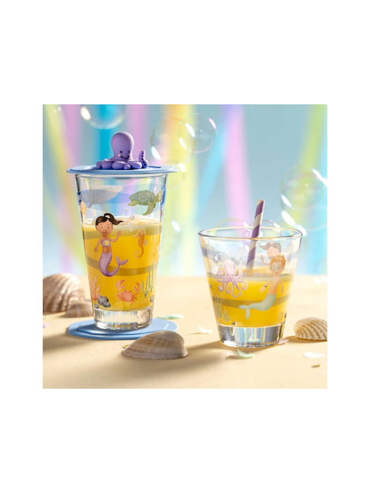 Leonardo Glas aus Glas in Hellblau Farbe 300ml