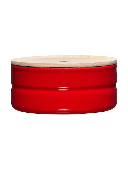Riess Βάζο Γενικής Χρήσης με Καπάκι Ξύλινο 600ml