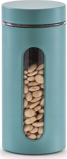 Zeller General Use Glass Jar with Lid Transparent 1200ml