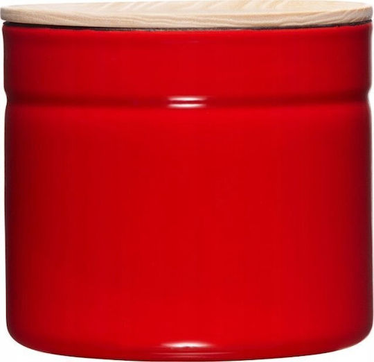 Riess Vază Utilizare Generală Cu Capac Din Lemn 1300ml