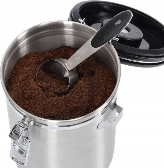 Zeller Vase Kaffee mit luftdichtem Deckel Metallisch Braun 1700ml Zeller Vase Kaffee mit luftdichtem Deckel Metallisch Braun 1700ml