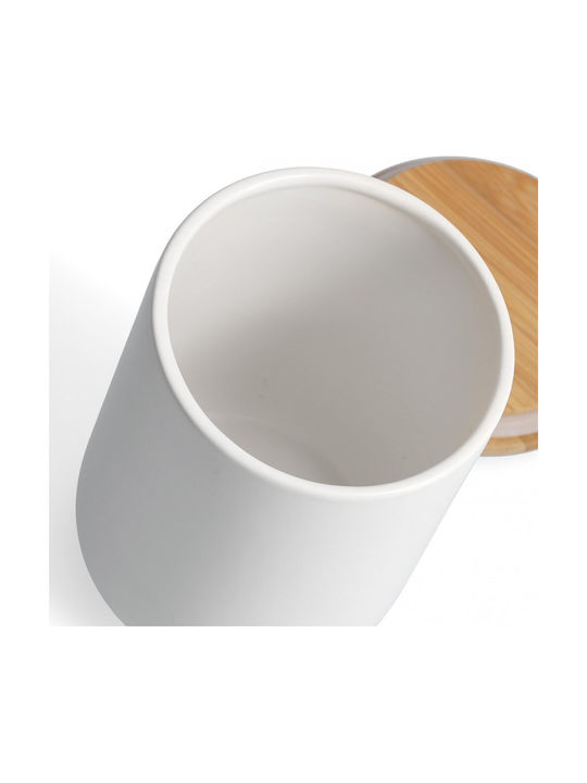 Zeller Βάζο Γενικής Χρήσης με Καπάκι Κεραμικό 1540ml