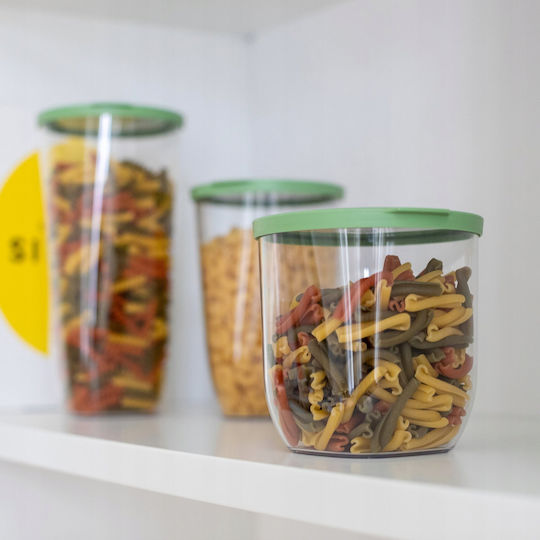 Koziol Koziol Allgemeine Verwendung Glas mit Luftdichtem Deckel Kunststoff 1000ml 1 Stück
