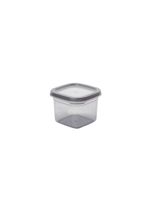 UnicUtil Set 24 Bucăți Vaze Utilizare Generală cu Capac Plastic Gri 10x9.5x10cm 24 Bucăți